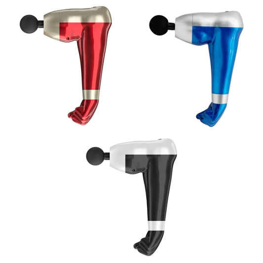 USB Arm Shape Muscle Relaxation Fascia Gun(Red) - Massage gun & Accessories by buy2fix | Online Shopping UK | buy2fix