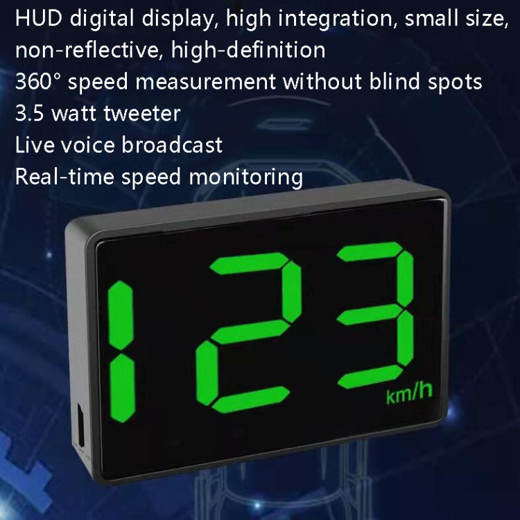 Y02 HUD Smart Bluetooth GPS Universal Electronic Dog Automotive Speedometer - Head Up Display System by buy2fix | Online Shopping UK | buy2fix