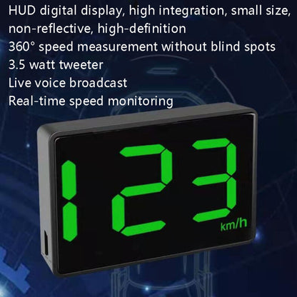 Y02 HUD Smart Bluetooth GPS Universal Electronic Dog Automotive Speedometer - Head Up Display System by buy2fix | Online Shopping UK | buy2fix
