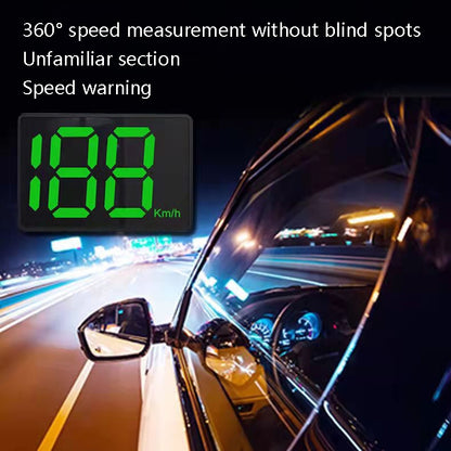 Y02 HUD Smart Bluetooth GPS Universal Electronic Dog Automotive Speedometer - Head Up Display System by buy2fix | Online Shopping UK | buy2fix