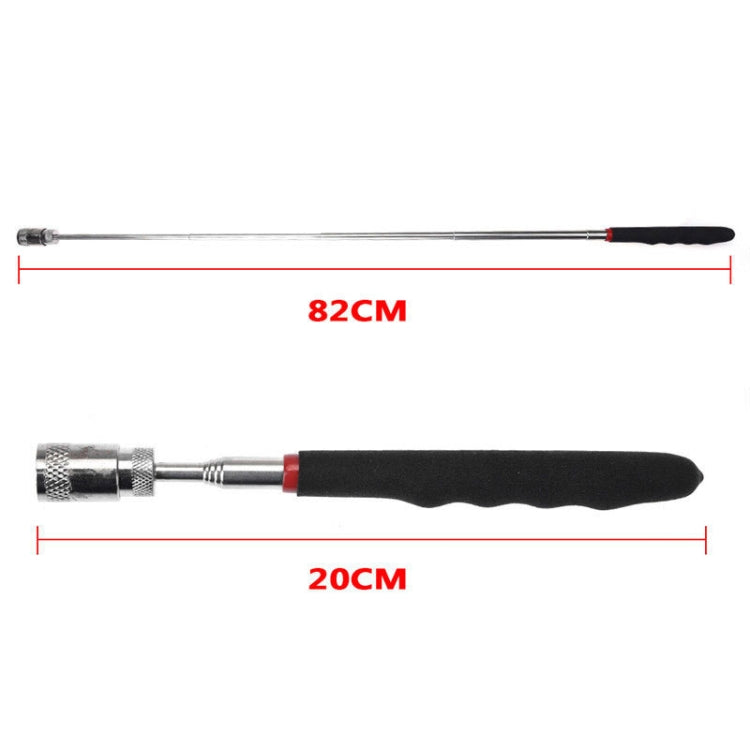 LED Strong Iron Rod Car Metal Fetcher Absorbed Iron Tool(Black) - Hand Tool Sets by buy2fix | Online Shopping UK | buy2fix