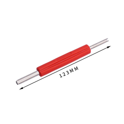20 PCS Valve Core Wrench Key Car Air Conditioning Wheel Tire Air Mouth Dual-Use Switch Tool(Double Head) - Hand Tool Sets by buy2fix | Online Shopping UK | buy2fix