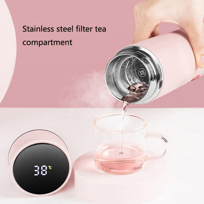 393 Mini Portable Smart Thermos Cup(Pink Strawberry) - Vacuum Thermoses & Cups by buy2fix | Online Shopping UK | buy2fix