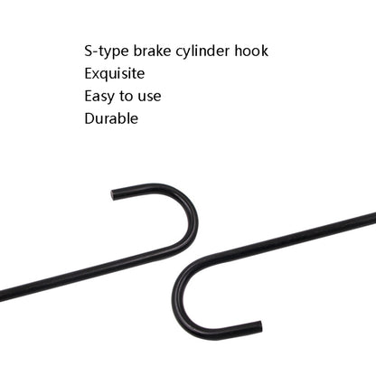 8 PCS S-Type Brake Pump Hanging Hook(Black) - Towing Bars by buy2fix | Online Shopping UK | buy2fix