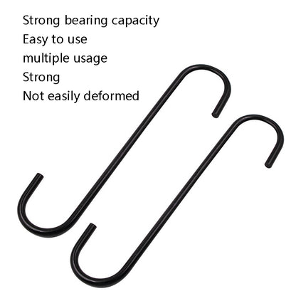 8 PCS S-Type Brake Pump Hanging Hook(Black) - Towing Bars by buy2fix | Online Shopping UK | buy2fix