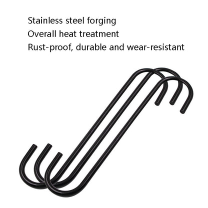 8 PCS S-Type Brake Pump Hanging Hook(Black) - Towing Bars by buy2fix | Online Shopping UK | buy2fix