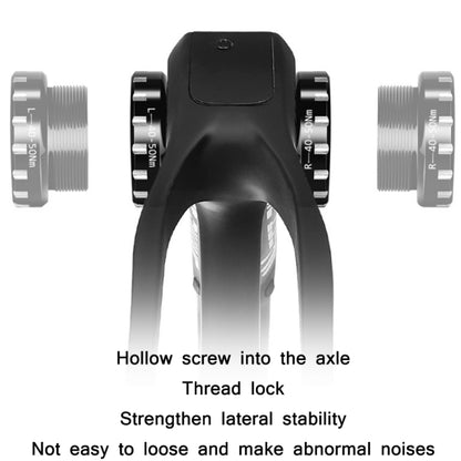 WEST BIKING Mountain Road Bike Screw-In Bearing Bottom Axle(Green) by WEST BIKING
