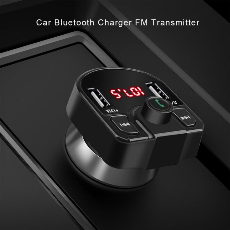 M9 Car Bluetooth MP3 Dual USB Car Charger(Black) - Bluetooth Car Kits by buy2fix | Online Shopping UK | buy2fix