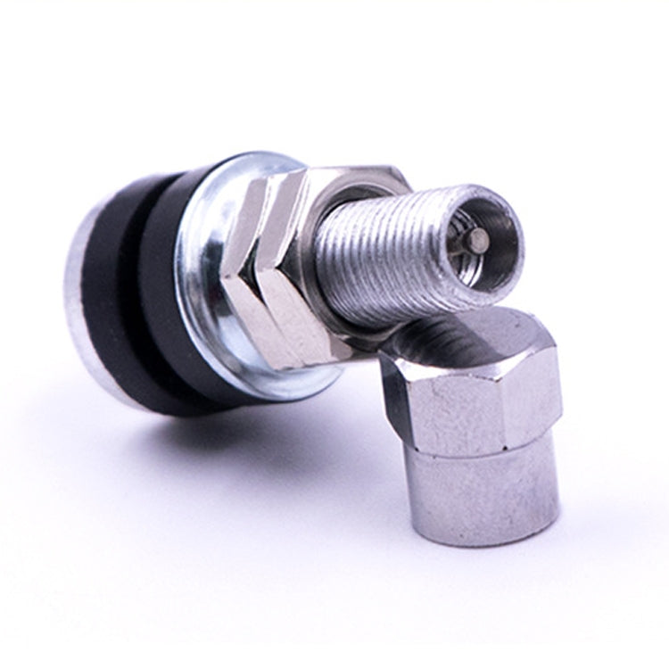 20 PCS Motorcycle Tubeless Tire Valve Stainless Steel Straight Mouth(TR161) - Replacement Parts by buy2fix | Online Shopping UK | buy2fix