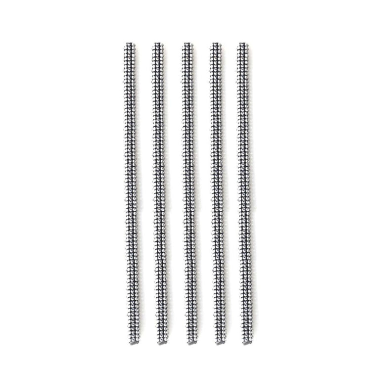 5 PCS Car Outlet Diamond Decorative Strip Air Conditioning Port U-Shaped Clip Strip(White) by buy2fix