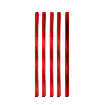 5 PCS Car Outlet Diamond Decorative Strip Air Conditioning Port U-Shaped Clip Strip(Red) by buy2fix