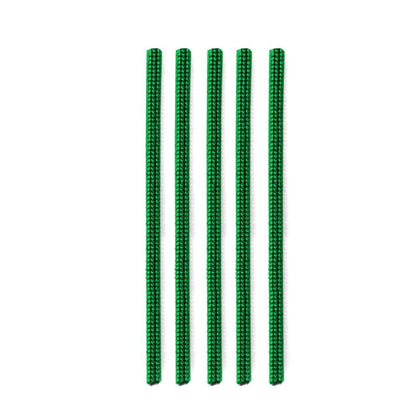 5 PCS Car Outlet Diamond Decorative Strip Air Conditioning Port U-Shaped Clip Strip(Green) by buy2fix