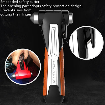 CS-B07 Car Multi-Function Emergency Hammer Fire Escape Hammer(Black) - Emergency Hammer by buy2fix | Online Shopping UK | buy2fix