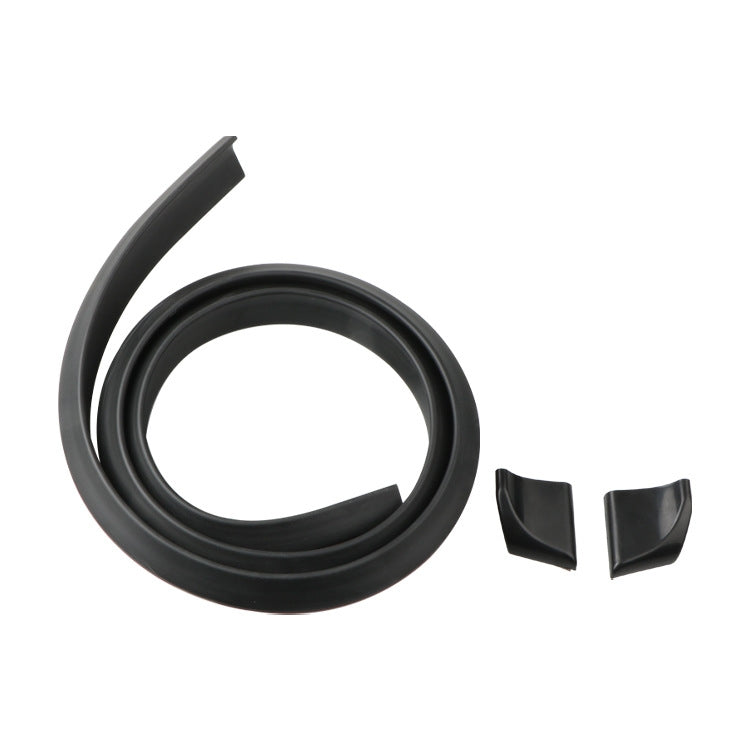 Car Universal Tail Paste Top Wing, Specification: 3.5cm Matte Black by buy2fix