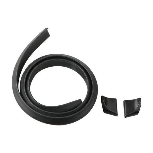 Car Universal Tail Paste Top Wing, Specification: 4.5cm Matte Black by buy2fix