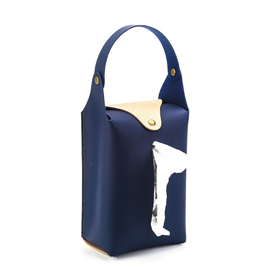 004 Suspended Car Hand Paper Towel Bag(Royal Blue) - Tissue Boxes by buy2fix | Online Shopping UK | buy2fix