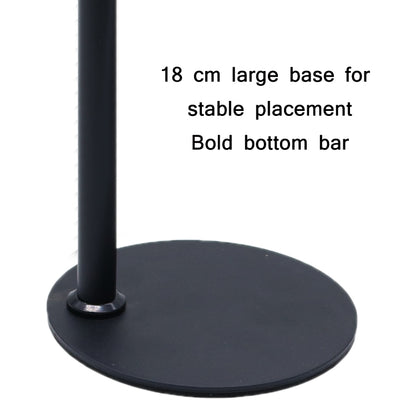 Desktop Disc Telescopic Rod Ring Light Support Frame(Black) - Stand by buy2fix | Online Shopping UK | buy2fix