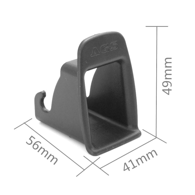 10 Pairs CSJY-4001 Car Child Safety Seat Interface Guide Slot(Black) - Seat Accessories by buy2fix | Online Shopping UK | buy2fix