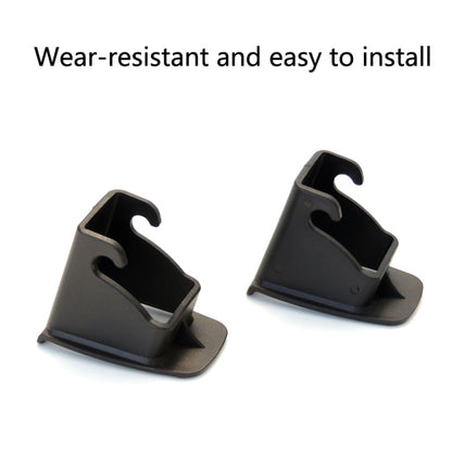 10 Pairs CSJY-4001 Car Child Safety Seat Interface Guide Slot(Black) - Seat Accessories by buy2fix | Online Shopping UK | buy2fix