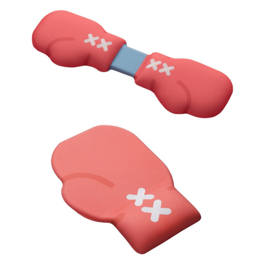 Boxing Gloves Office Silicone Keyboard Mouse Pad(Hand Rest) by buy2fix