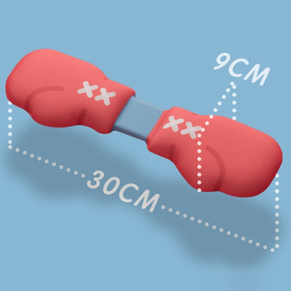 Boxing Gloves Office Silicone Keyboard Mouse Pad(Hand Rest) by buy2fix