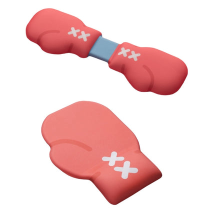 Boxing Gloves Office Silicone Keyboard Mouse Pad(Mouse Pad) by buy2fix