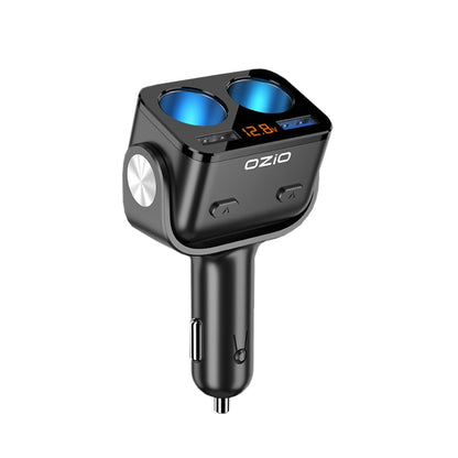 Ozio Car Charger Cigarette Lighter With USB Plug Car Charger, Model: Y34Q 5.3A Black - Cigar Socket by buy2fix | Online Shopping UK | buy2fix