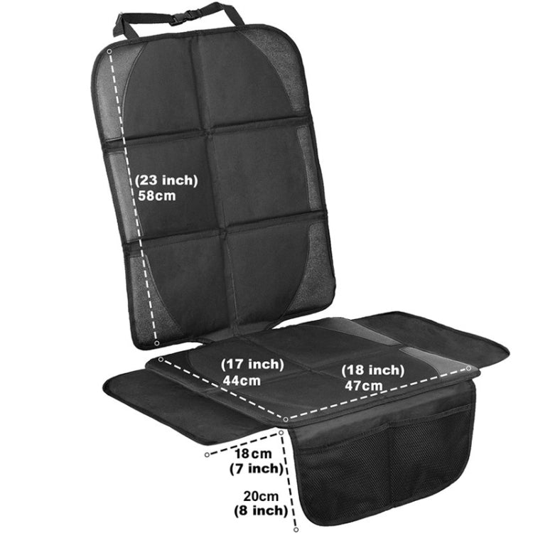 Child Car Seat Anti-Skid Protection Pad(Black) by buy2fix