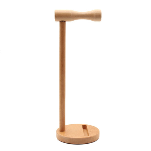AM-EJZJ001 Desktop Solid Wood Headset Display Stand, Style: B - Anti-lost & Holder by buy2fix | Online Shopping UK | buy2fix