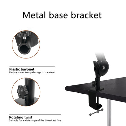 Microphone Desktop Cantilever Stent 360 Degree Rotating Bracket(GAZ-40 B) - Stand by buy2fix | Online Shopping UK | buy2fix