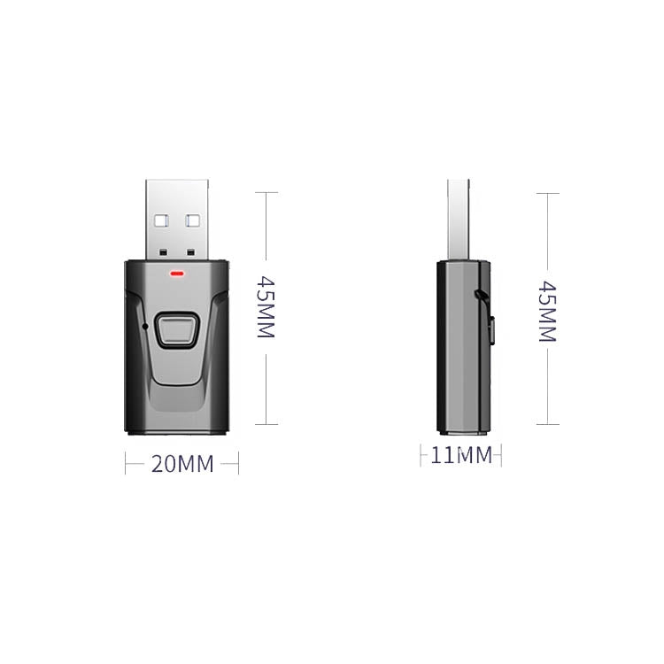 T7 4 In 1 Bluetooth 5.0 USB Transmit Receiving Audio Adapter - Bluetooth Adapters by buy2fix | Online Shopping UK | buy2fix