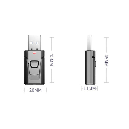 T7 4 In 1 Bluetooth 5.0 USB Transmit Receiving Audio Adapter - Bluetooth Adapters by buy2fix | Online Shopping UK | buy2fix