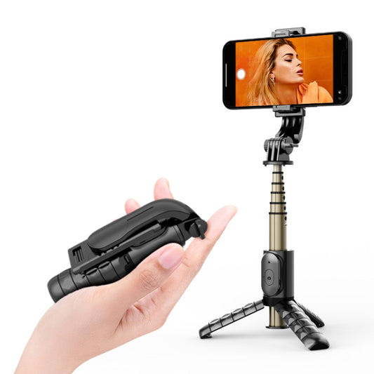 Mini Selfie Stick Integrated Multifunctional Bluetooth Selfie, Specification: Q10 68CM Without Fill Light - Selfie Sticks by buy2fix | Online Shopping UK | buy2fix