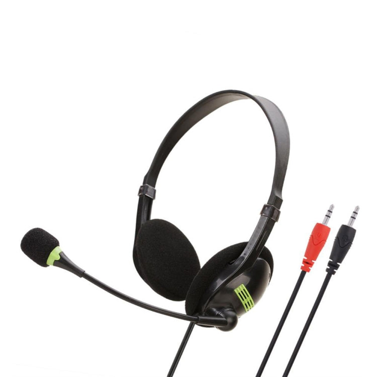 Head-Mounted Wired Headset With Microphone, Style: GAE-440 A by buy2fix