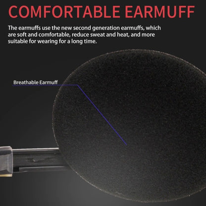 Head-Mounted Wired Headset With Microphone, Style: GAE-440 A by buy2fix