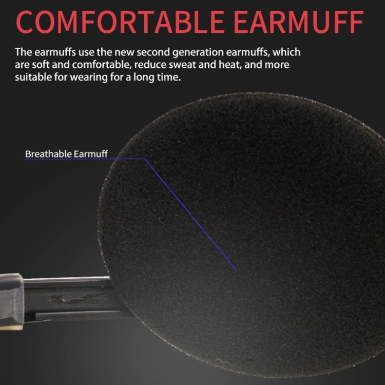 Head-Mounted Wired Headset With Microphone, Style: GAE-109 by buy2fix