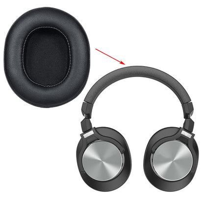 2 PCS Headset Sponge Earmuffs for iGene K5(Red) - Earmuff & Pad by buy2fix | Online Shopping UK | buy2fix