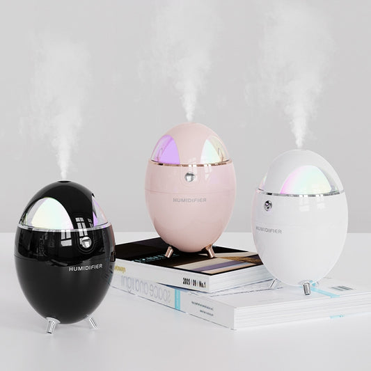 Y18 Mini USB Bedroom Spray Bright Night Lamp Humidifier(Black) - Air Purifiers & Accessories by buy2fix | Online Shopping UK | buy2fix