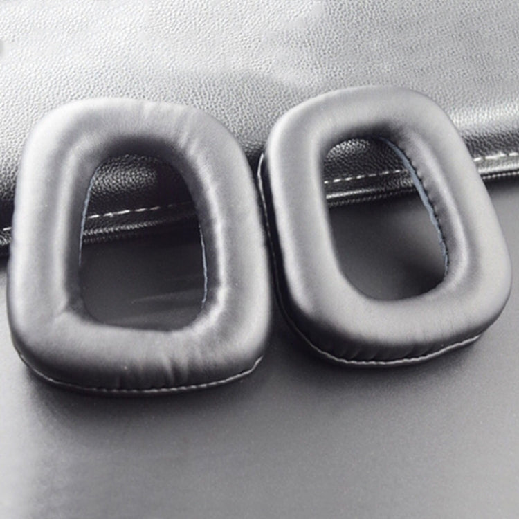 2 PCS Headset Sponge Earmuffs for Logitech G35 / G930 / G430 / F450(Black) - Earmuff & Pad by buy2fix | Online Shopping UK | buy2fix