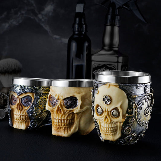 Skull Cleansing Shaving and Foaming Tools, Color Classification: Armor Bubbling Bowl, Random Color Delivery - Hair Trimmer by buy2fix | Online Shopping UK | buy2fix