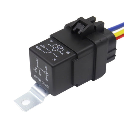 1040 5 Pin Waterproof Integrated Automotive Relay With Bracket, Rated voltage: 12V - Relays by buy2fix | Online Shopping UK | buy2fix