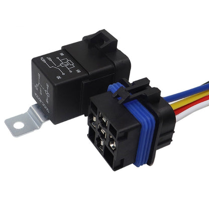 1040 5 Pin Waterproof Integrated Automotive Relay With Bracket, Rated voltage: 24V - Relays by buy2fix | Online Shopping UK | buy2fix