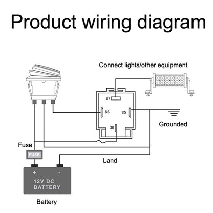5 Sets JD2912 4 Pin Car Relay With Fuse, Rated voltage: 24V - Relays by buy2fix | Online Shopping UK | buy2fix