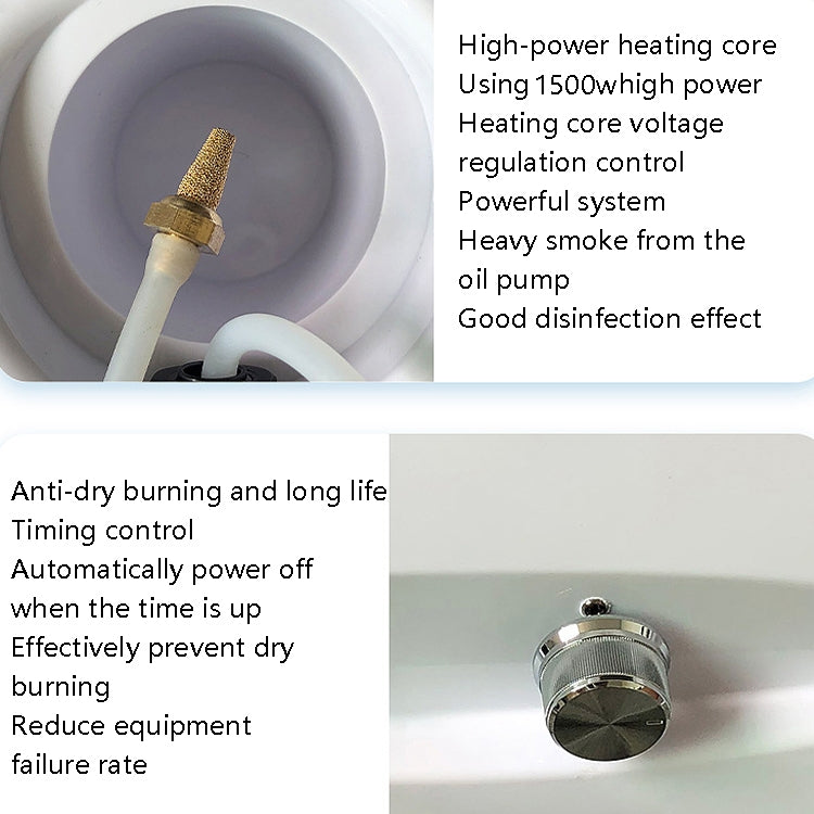 Mist Air Spray Cleaner Disinfectant Air Purifier, Power Plug: US Plug 220V(White) - Air Purifiers & Accessories by buy2fix | Online Shopping UK | buy2fix