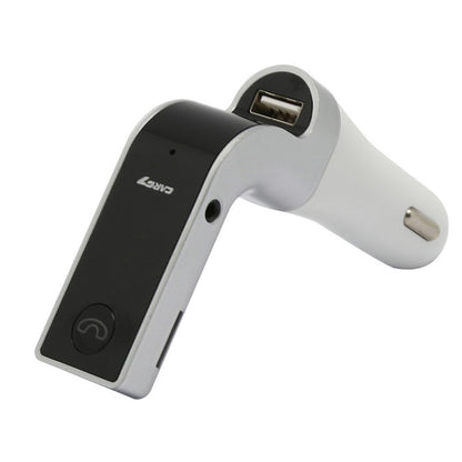 G7 Car Hands-Free Bluetooth FM Player MP3(Silver) - Bluetooth Car Kits by buy2fix | Online Shopping UK | buy2fix