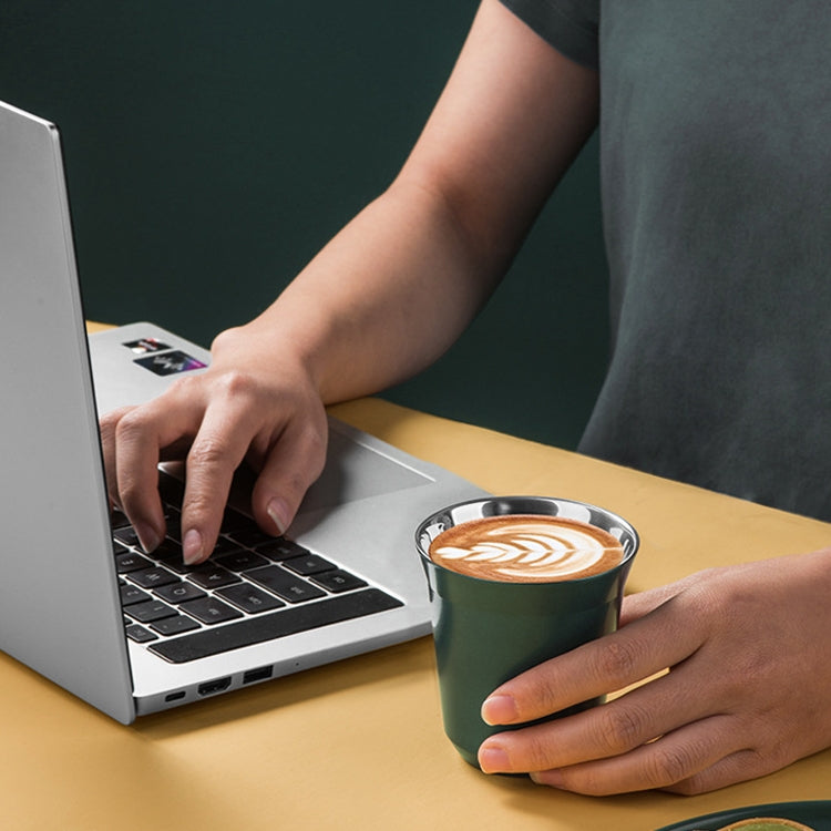 304 Stainless Steel Coffee Capsule Cup Double Insulation Coffee Cup, Style: Large Single Cup by buy2fix