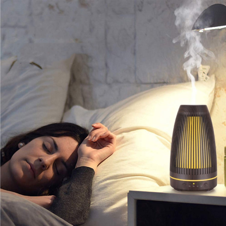 STB-103 Atmosphere Colorful Light Humidifier Aroma Diffuser(Deep Wooden Grain) - Air Purifiers & Accessories by buy2fix | Online Shopping UK | buy2fix