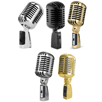 Vintage Style Stage Dynamic Microphone(GAM-FG02) - Microphone by buy2fix | Online Shopping UK | buy2fix