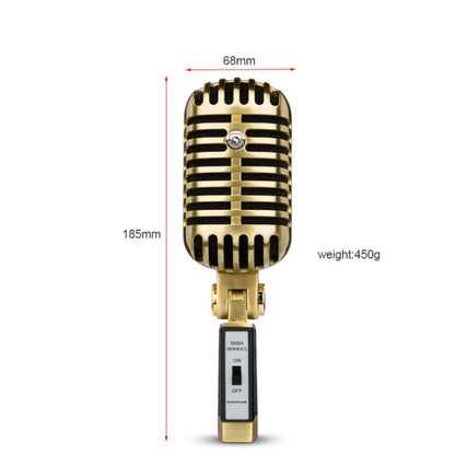 Vintage Style Stage Dynamic Microphone(GAM-01 B) - Microphone by buy2fix | Online Shopping UK | buy2fix
