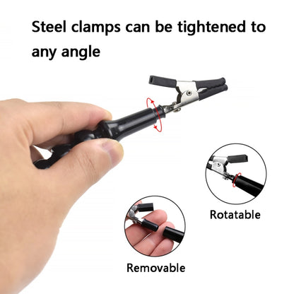 Six-Claw Alligator Clip Fixing Welding Station(HANTAI6 White) by buy2fix